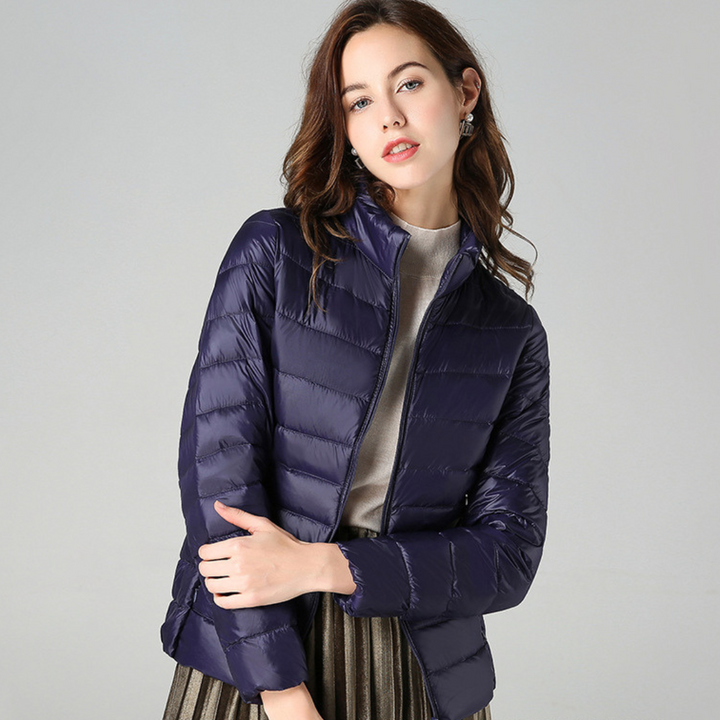 Iris - New Ultralight Jacket with White Duck Feathers