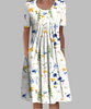 White with Yellow