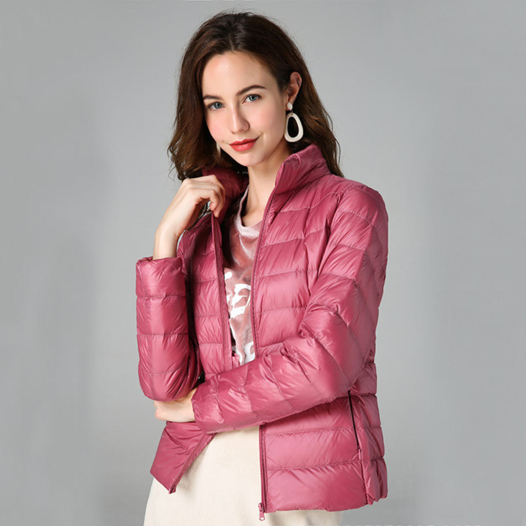 Iris - New Ultralight Jacket with White Duck Feathers