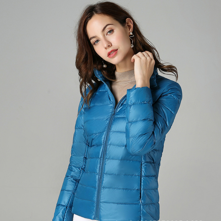 Iris - New Ultralight Jacket with White Duck Feathers