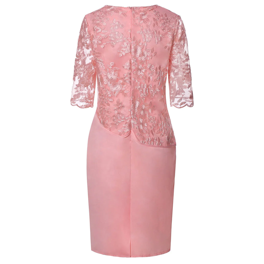 Frances™ | Short Sleeve Midi Dress