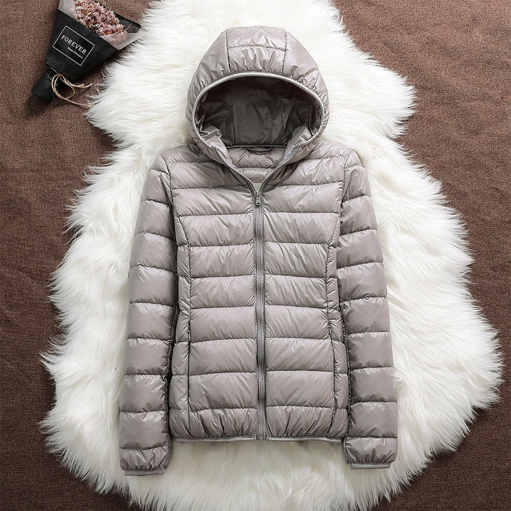 Nadine | New Jacket with White Duck Feathers