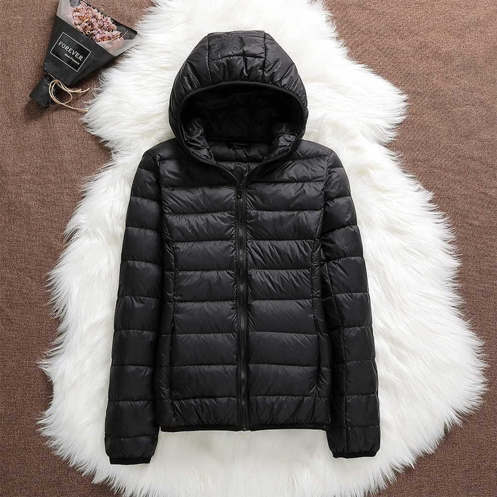 Nadine | New Jacket with White Duck Feathers