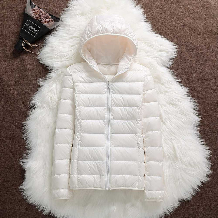 Nadine | New Jacket with White Duck Feathers
