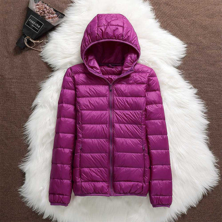 Nadine | New Jacket with White Duck Feathers