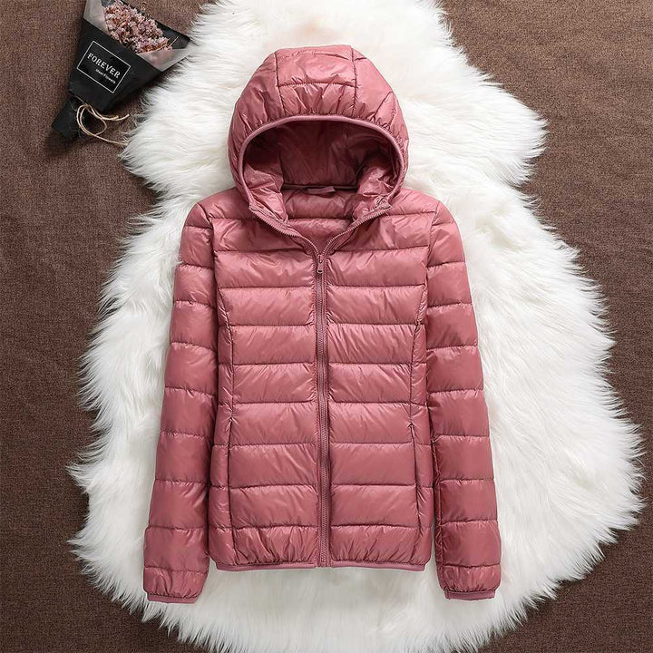 Nadine | New Jacket with White Duck Feathers