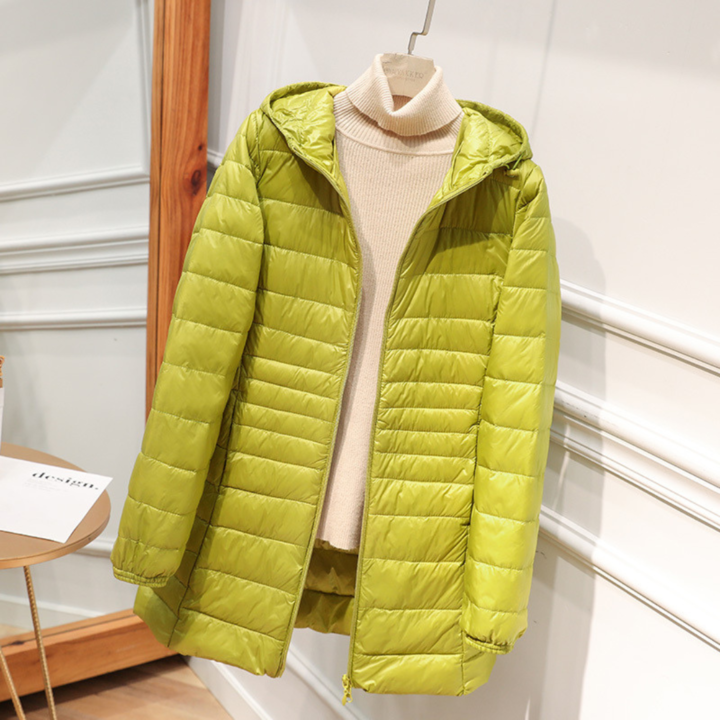 Nadine | New Jacket with White Duck Feathers